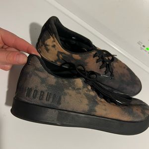 Tye dye nobull trainers- like new size 7.5